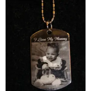 Custom Plain Big Dog Tags